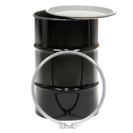 Global Industrial Carbon Steel Drum 55 Gallon Open Head 657106